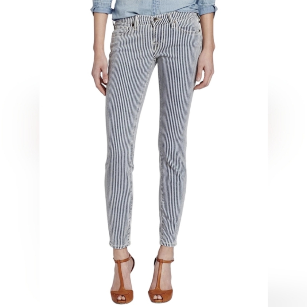 Lucky Striped Skinny Jeans